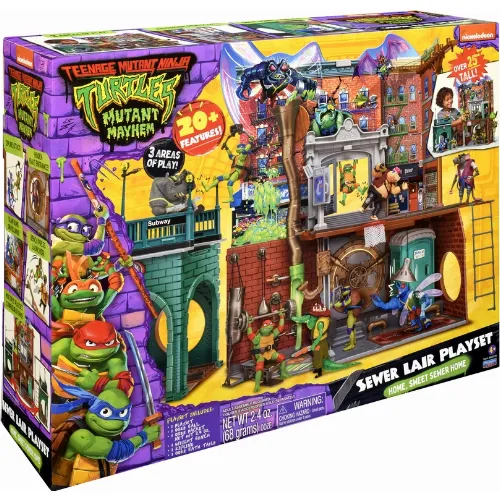 Teenage Mutant Ninja Turtles: Mayhem - Lekset med avloppssilo