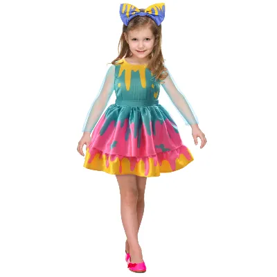 Ciao Kostym - LOL Överraskning! Mindy Splatters (115 cm) (11168)