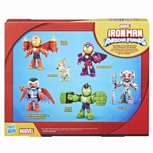 Marvel Iron Man And His Awesome Friends Armored-Up Avengers Pack