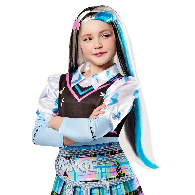 Rubies Monster High Peruk - Frankie Stein