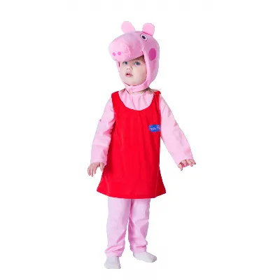 Peppa Pig Kostym (80 cm) (11290.2-3)