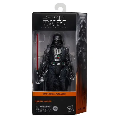 Star Wars The Black Series 6 tums figur Dart Vader