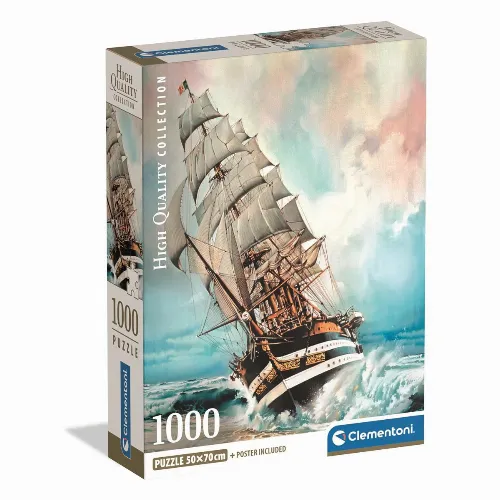 Clementoni Pussel 1000 Pcs CB High Quality Collection Amerigo Vespucci
