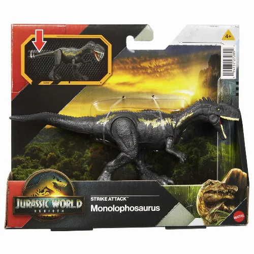 Jurassic World Rebirth Strike Attack - Monolophosaurus