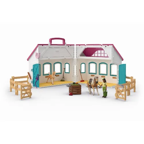 Schleich Open Stable Little Hästsko - (42703)