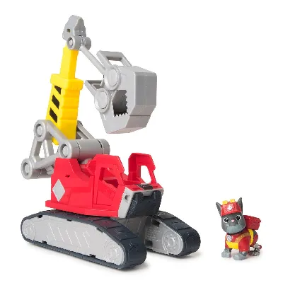 Rubble & Crew Big Build verktygsfordon - laddare (6073295)