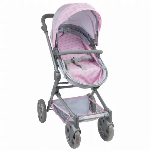Tiny Treasure s - Foldable Babydoll Pram (30572)