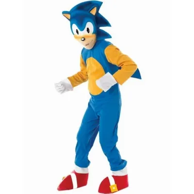 Rubies Klassisk dräkt - Sonic (104 cm)