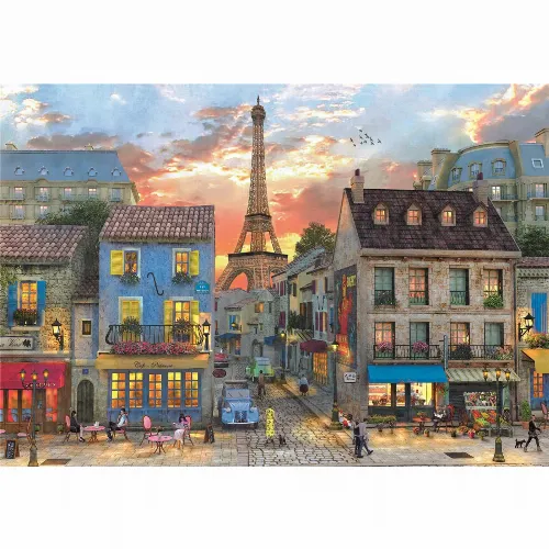 Clementoni Pussel 1000 Pcs CB High Quality Collection Streets Of Paris