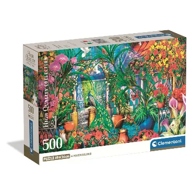 Clementoni Pussel 500 Pcs CB High Quality Collection The Greenhouse Caretakers