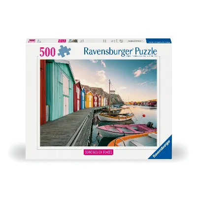 Ravensburger Pussel Båthusen I Smogen 500p (12000847)