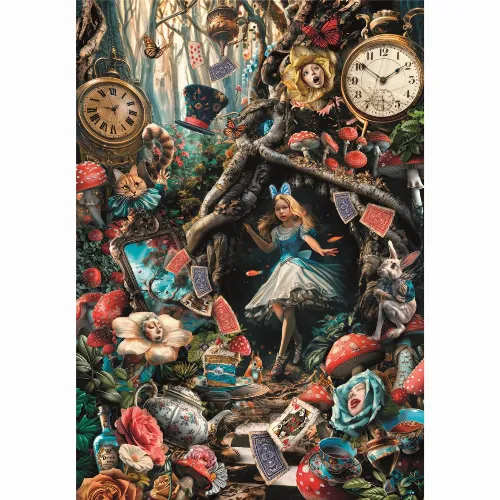 Clementoni Pussel 1000 Pcs CB High Quality Collection Another Day In Wonderland