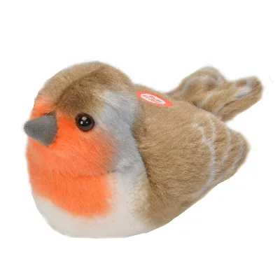 Wild Republic Gosedjur Bird With Sound 18 cm Rödhake