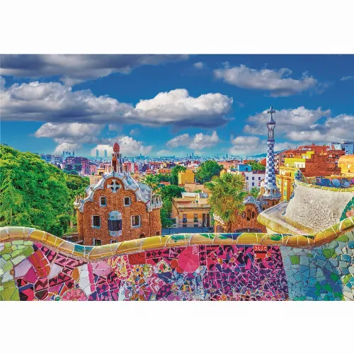 Clementoni Pussel 1000 Pcs CB Park Güell Barcelona
