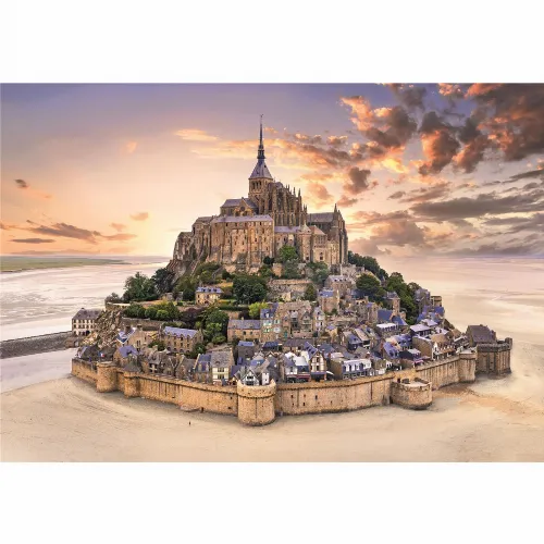 Clementoni Pussel 1500 Pcs CB High Quality Collection The Mont Saint-Michel Rising