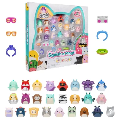 Squishalongs 2,5 cm 25 Pack S2 (SKU: 2510134)
