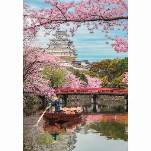 Clementoni Pussel 1000 Pcs CB Himeji Castle In Spring