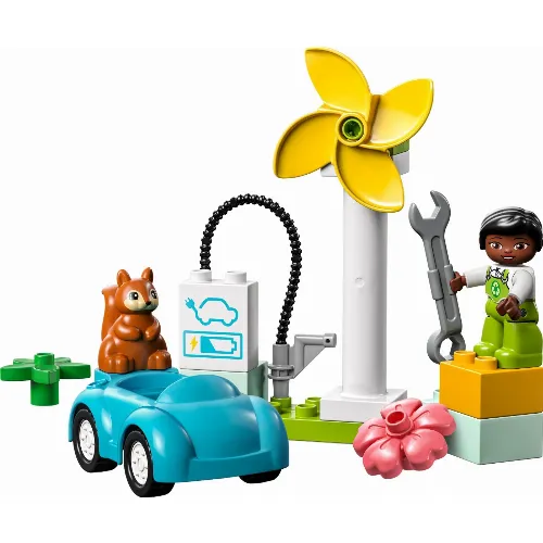 LEGO DUPLO Town 10985 - Vindkraftverk och elbil