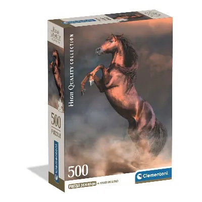 Clementoni Pussel 500 Pcs CB High Quality Collection Wild Red Stallion