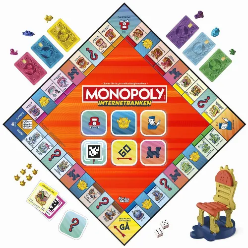 Hasbro gaming Brädspel Monopoly App Banking (SE)