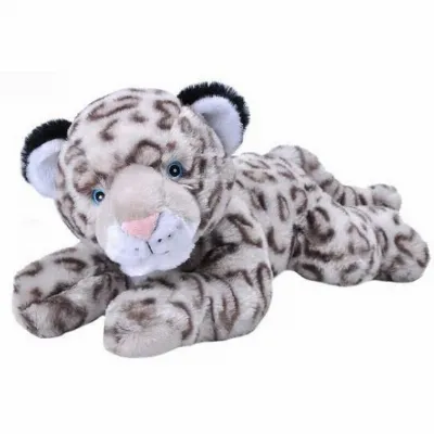 Wild Republic Gosedjur Ecokins 30 cm Snöleopard