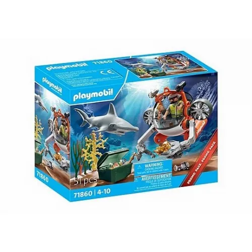 Playmobil Skattjakt med ubåt (71860)