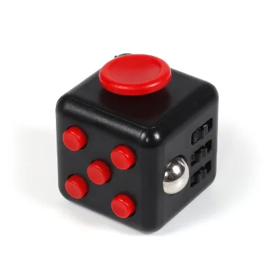 Fidget Cube, Svart/Röd