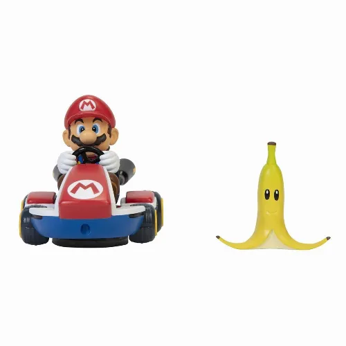 JAKKS Pacific Super Mario 2,5 tum Spin Out Mario Kart Mario
