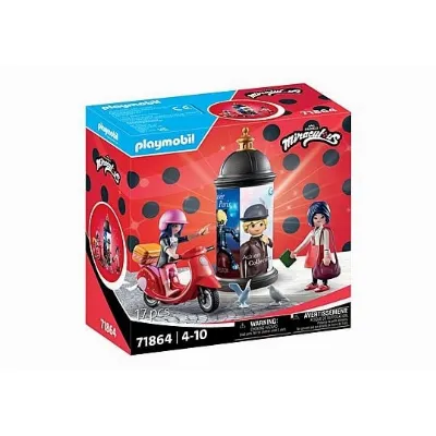Playmobil Miraculous - Paris Scooter Ride (71864)