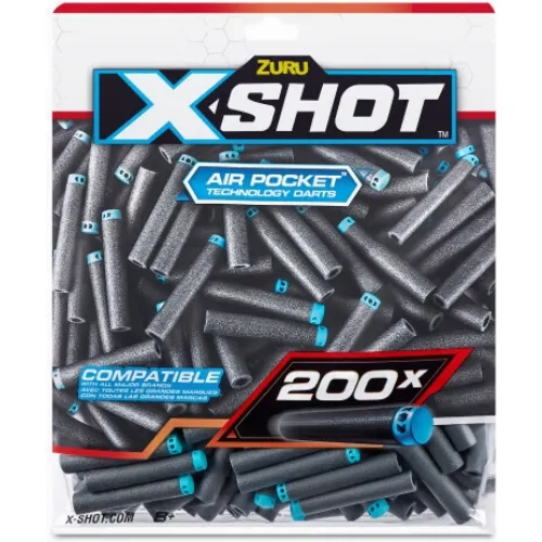 X-Shot Excel Foam Darts - refillförpackning, 200 skott
