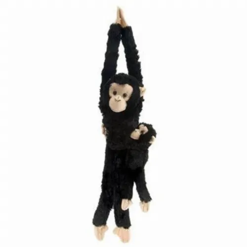 Wild Republic Gosedjur Hanging Monkeys Schimpans Med Bebis