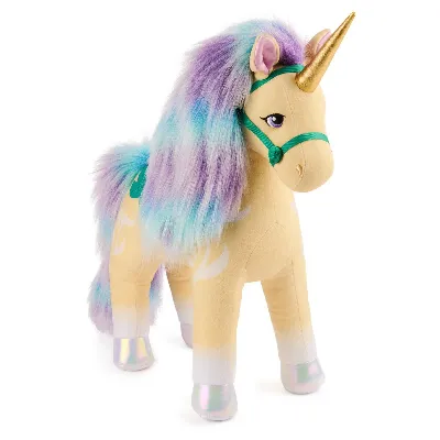 Unicorn Academy Unicorn Academy Leaf plysch - (6067597)