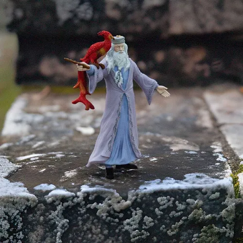 Schleich Harry Potter 42637 - Dumbledore & Fawkes