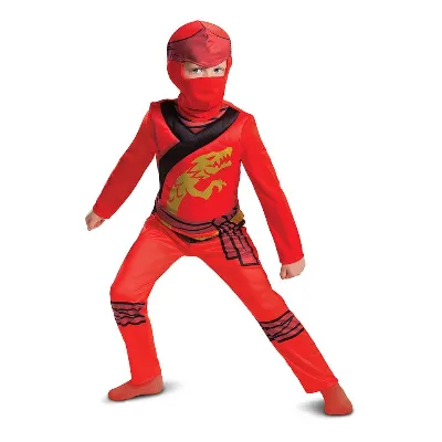JAKKS Pacific Disguise LEGO Ninjago Kostym Fancy Kai S (4-6)