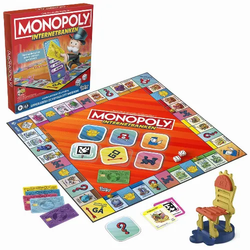 Hasbro gaming Brädspel Monopoly App Banking (SE)