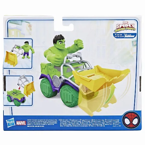 Spidey och hans fantastiska vänner Fordon & figur Hulk