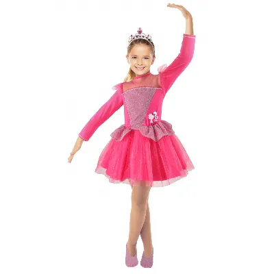 Ciao Kostym - Barbie Ballerina (107 cm)