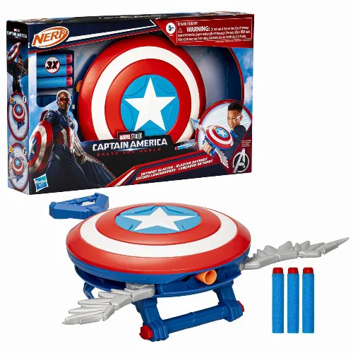 Marvel Avengers Captain America NWO Skyshot Blaster