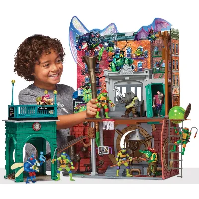 Teenage Mutant Ninja Turtles: Mayhem - Lekset med avloppssilo