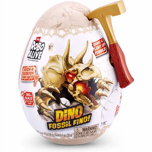 Zuru Robo Alive - Dino Fossil Find - Överraskningsägg i miniformat (71115UQ1)