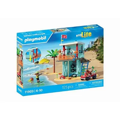 Playmobil My Life: Lifeguard Tower with Beach Buggy (71903)