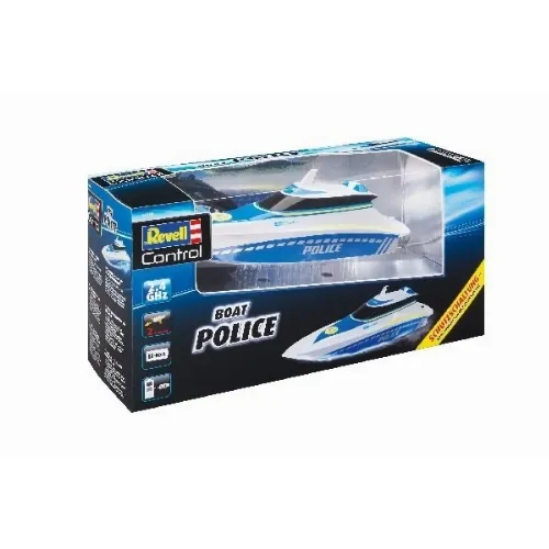 Revell RC 2,4 GHz Elektrisk Polisbåt