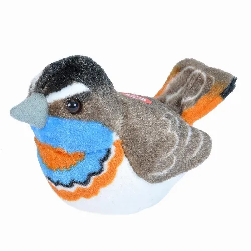 Wild Republic Gosedjur Bird With Sound 18 cm Blåhake