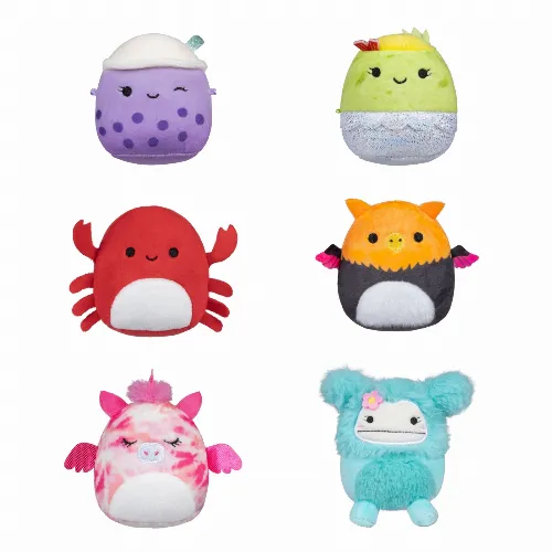 Micromallows 6 cm 6-pack Plush S2 - Myrnam, Henley, Carlos, Anjara, Joelle och Poplina