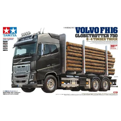 TAMIYA 1:14 R/C Volvo FH16 Globetrotter 750 6x4 Timber Tr