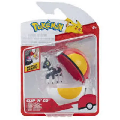 Pokémon Clip N Go - Blitzle med snabb boll (PKW4149)
