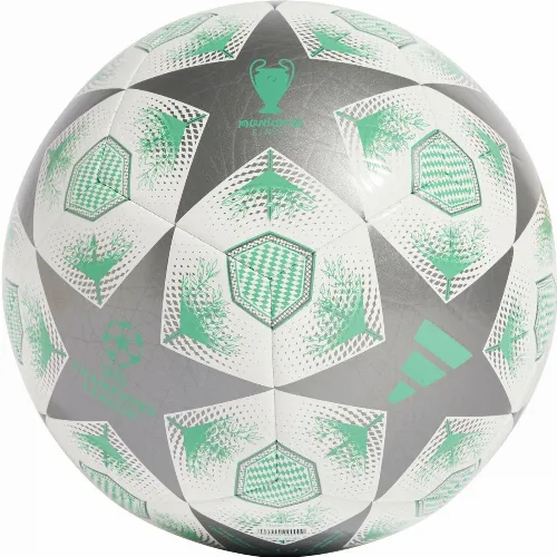 Adidas UEFA Champions League Fotboll Storlek 5 - Silver/grön