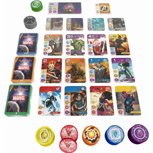 Splendor Marvel brädspel