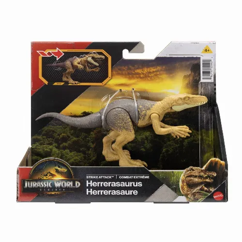 Jurassic World Rebirth Strike Attack - Herrerasaurus