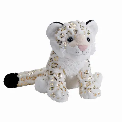 Wild Republic Gosedjur Foilkins 30 cm Snöleopard